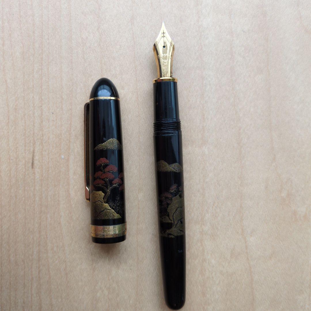 ジャンク品　プラチナ万年筆　#3776 センチュリー　蒔絵シリーズ