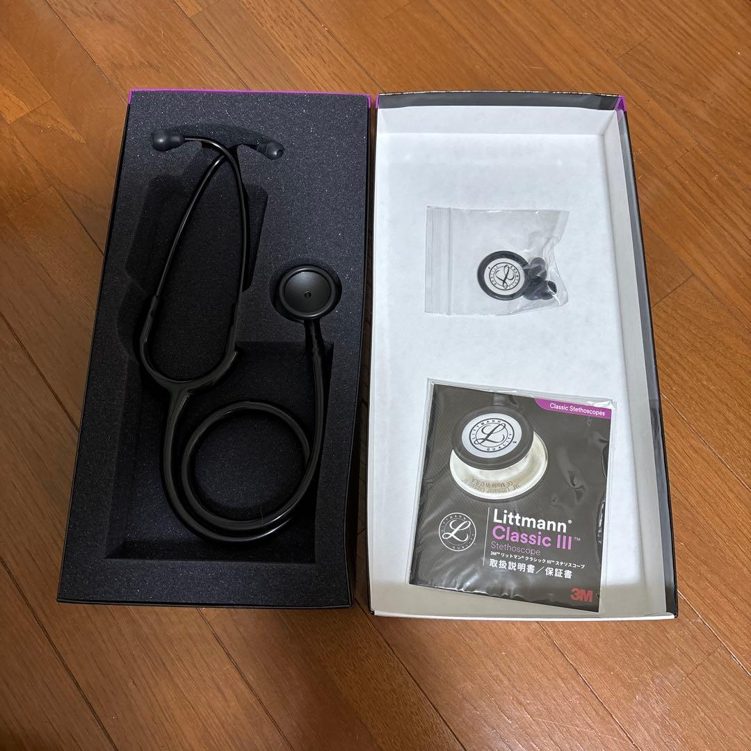 聴診器　3M リットマン クラシックIII （ブラックエディション）