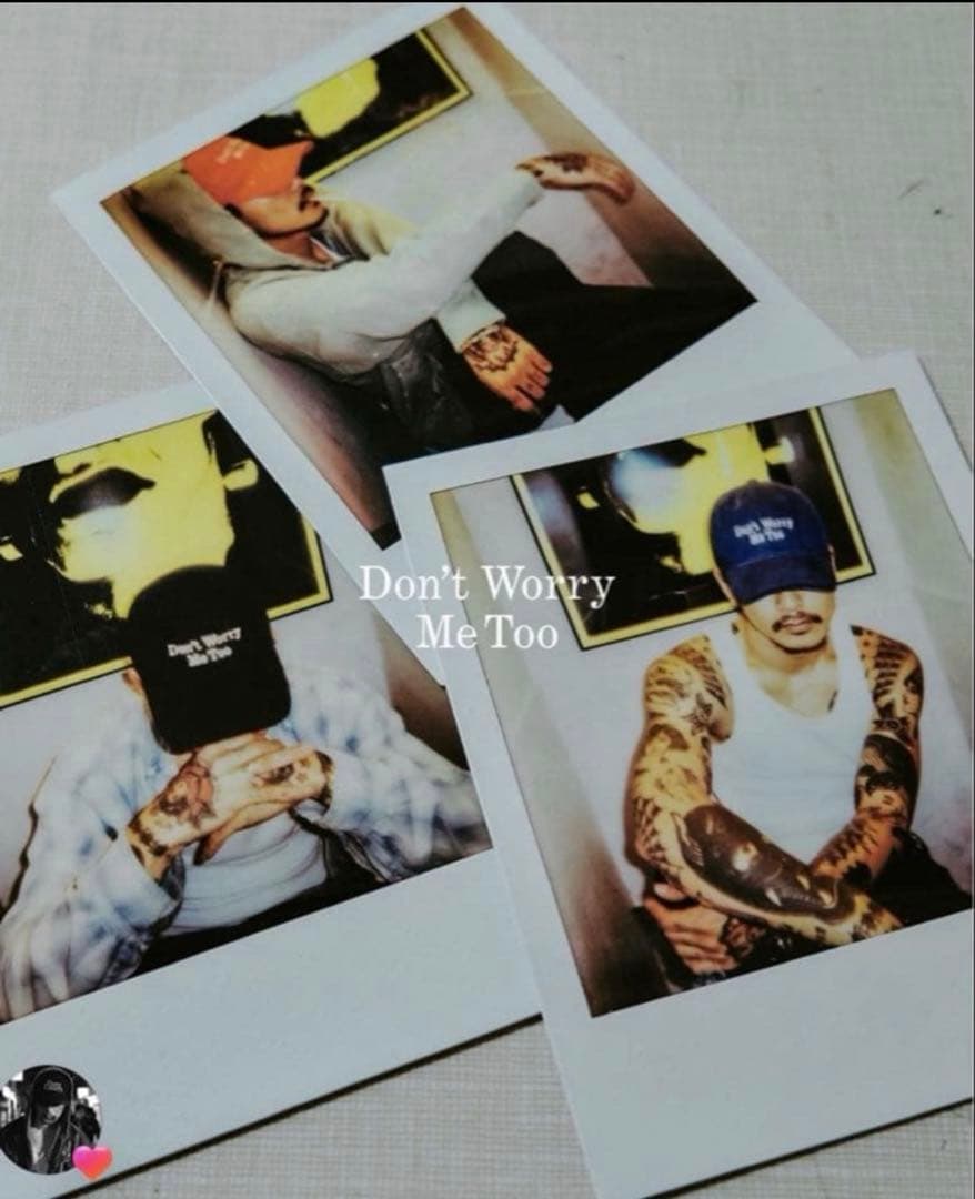 帽子 TSY ORIGINAL CAP \"DON'T WORRY ME TOO\"