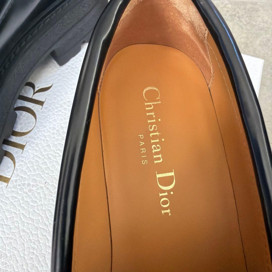 Christian Dior ブラックローファー