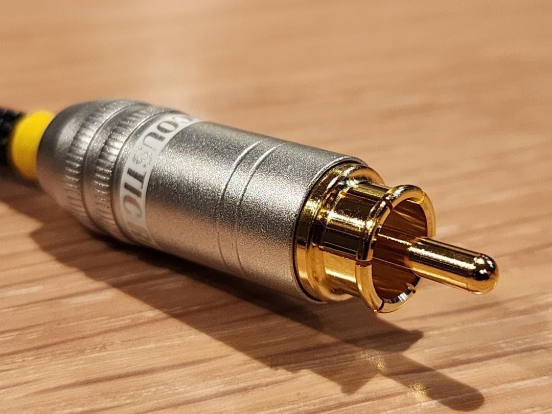 ACOUSTIC REVIVE コアキシャルケーブル 1.0ｍ 中古極美品