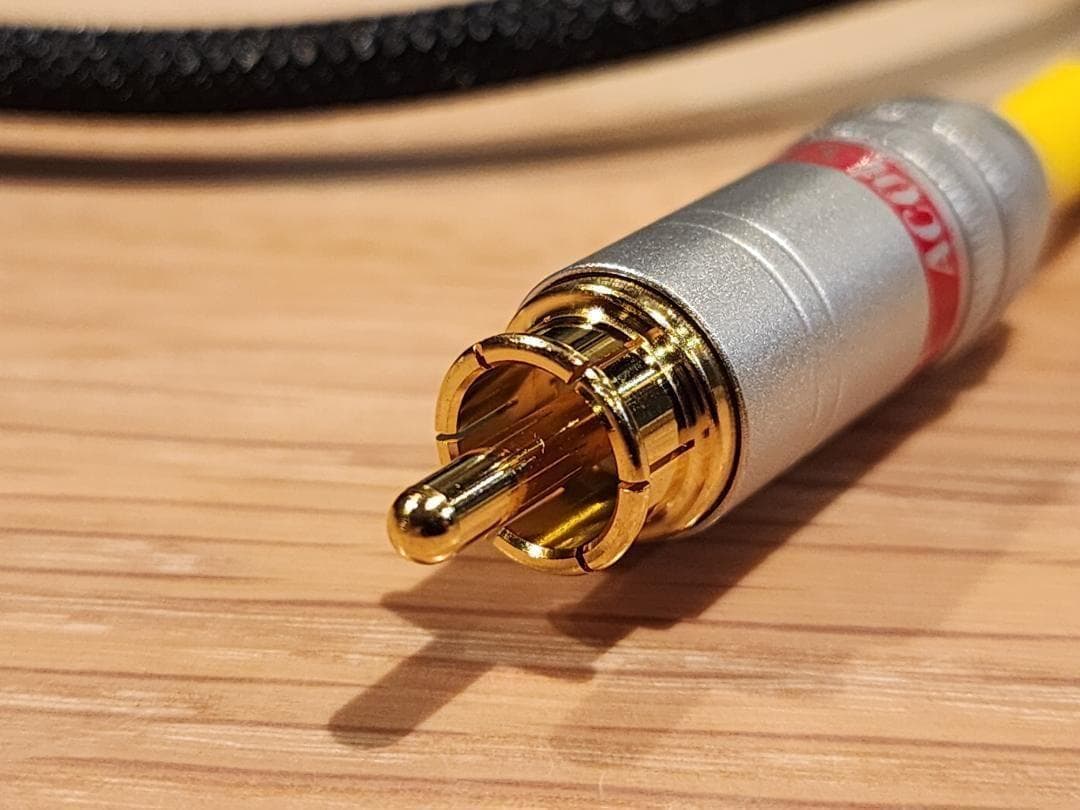 ACOUSTIC REVIVE コアキシャルケーブル 1.0ｍ 中古極美品