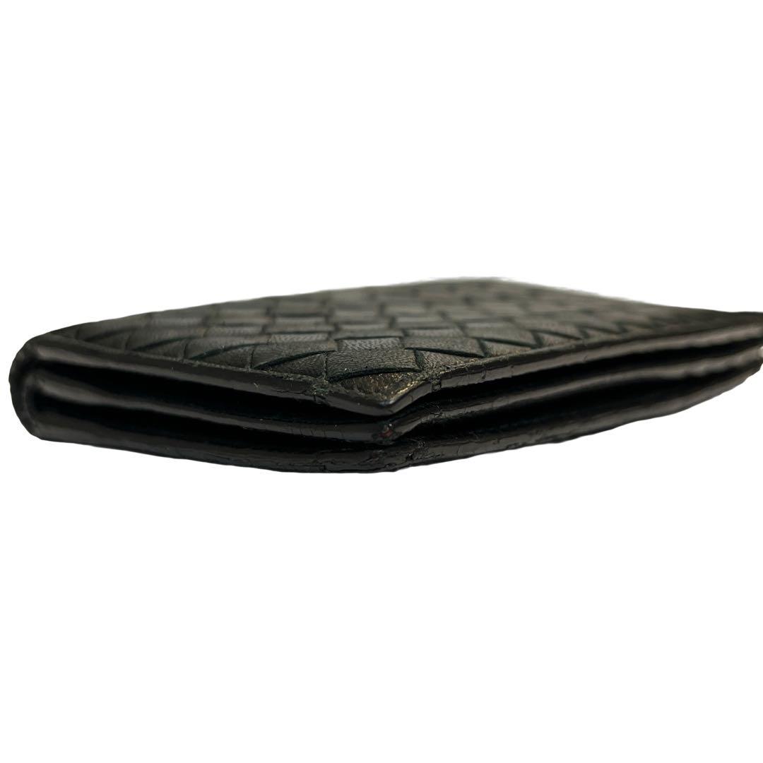 レアタイプ✨ボッテガヴェネタ カードケース 名刺入れ イントレチャート 黒