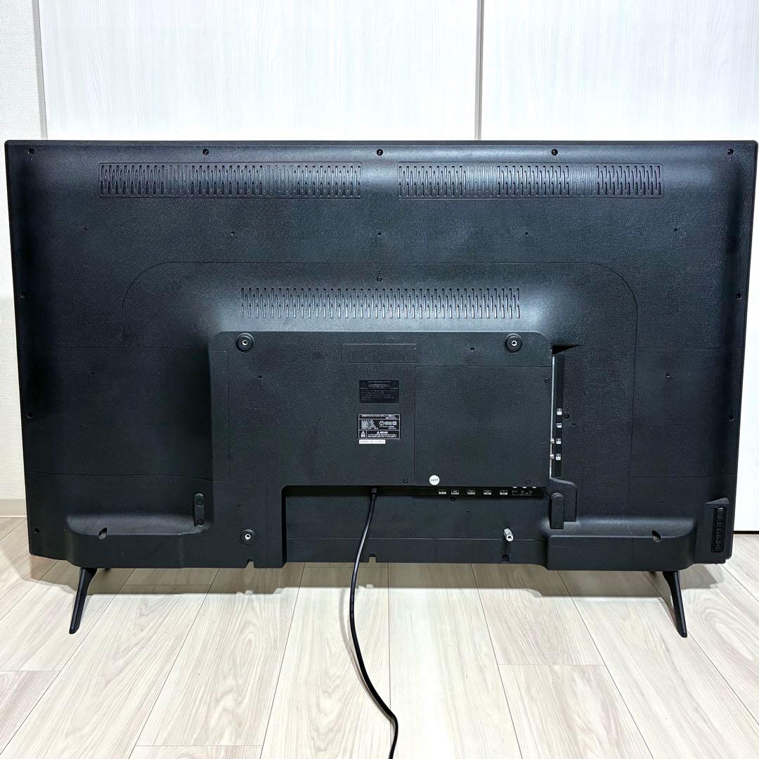 【美品】TEES 50V型 液晶テレビ フルハイビジョン Wチューナー 18年製