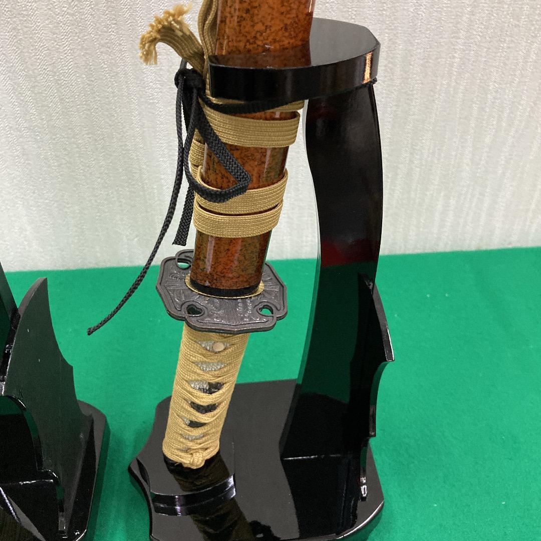 E20　五月人形　弓高さ65㎝位　五月人形弓太刀　五月刀　五月鎧兜飾り