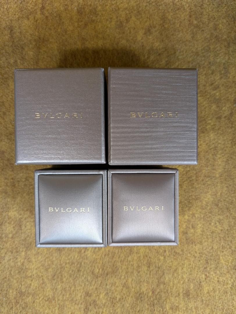 まとめ売り　ブルガリ　BVLGARI　リング　指輪　空箱　ボックス　ケース　袋