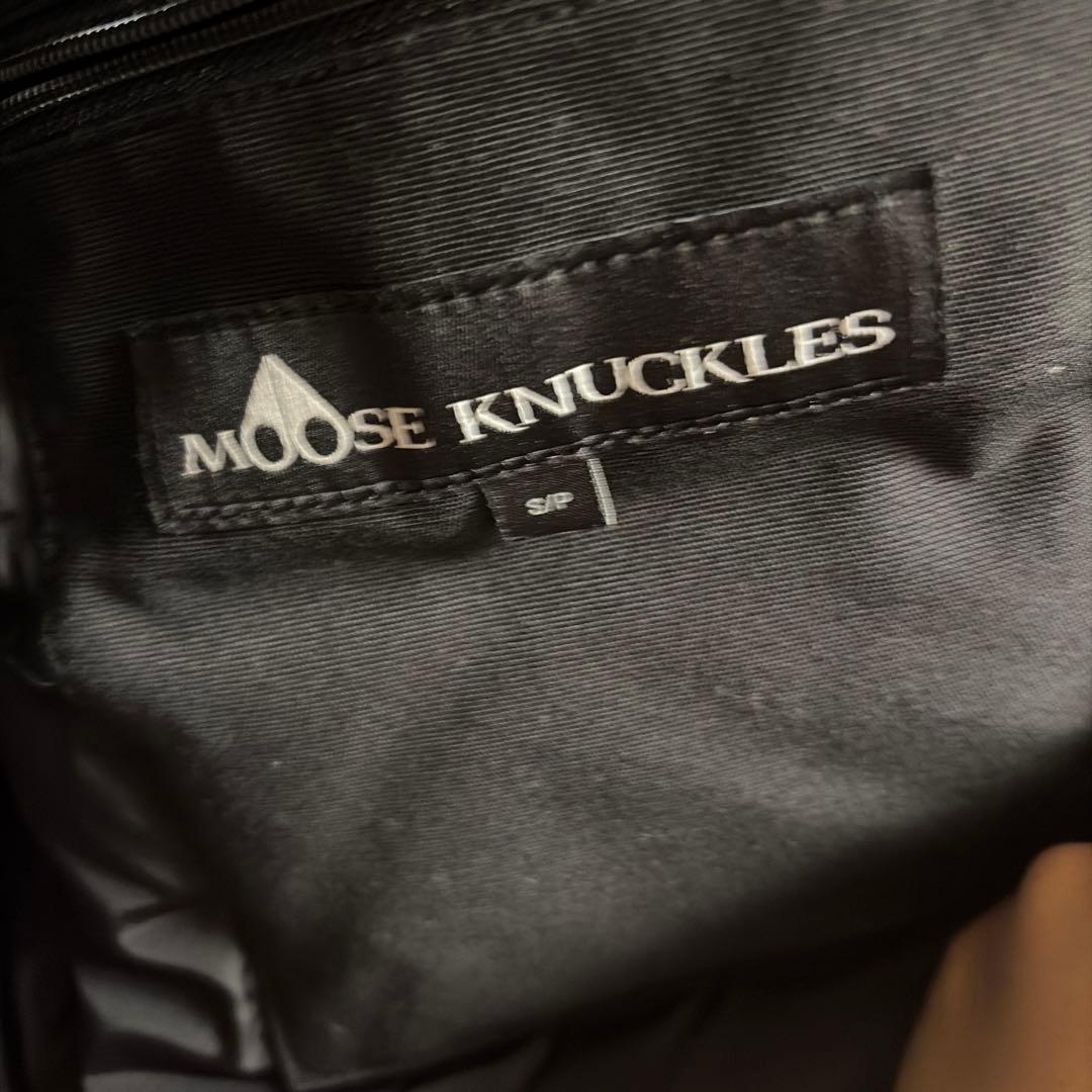 Moose Knuckles 確実正規品S ブラック/ナチュラル