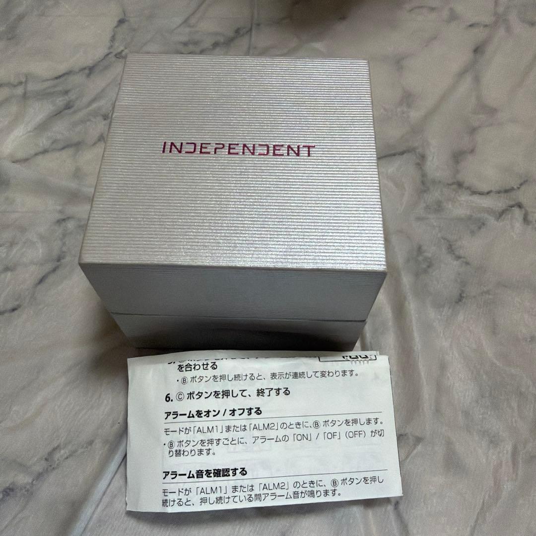 激レア　CITIZEN インディペンデント　c-351 レッド デジアナ