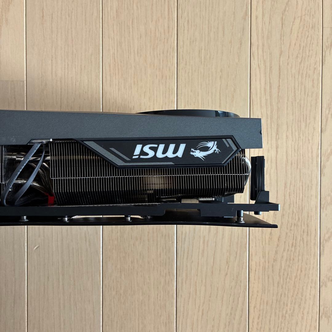 MSI RTX 4090 ヒートシンク　ファン　バックプレート　LED