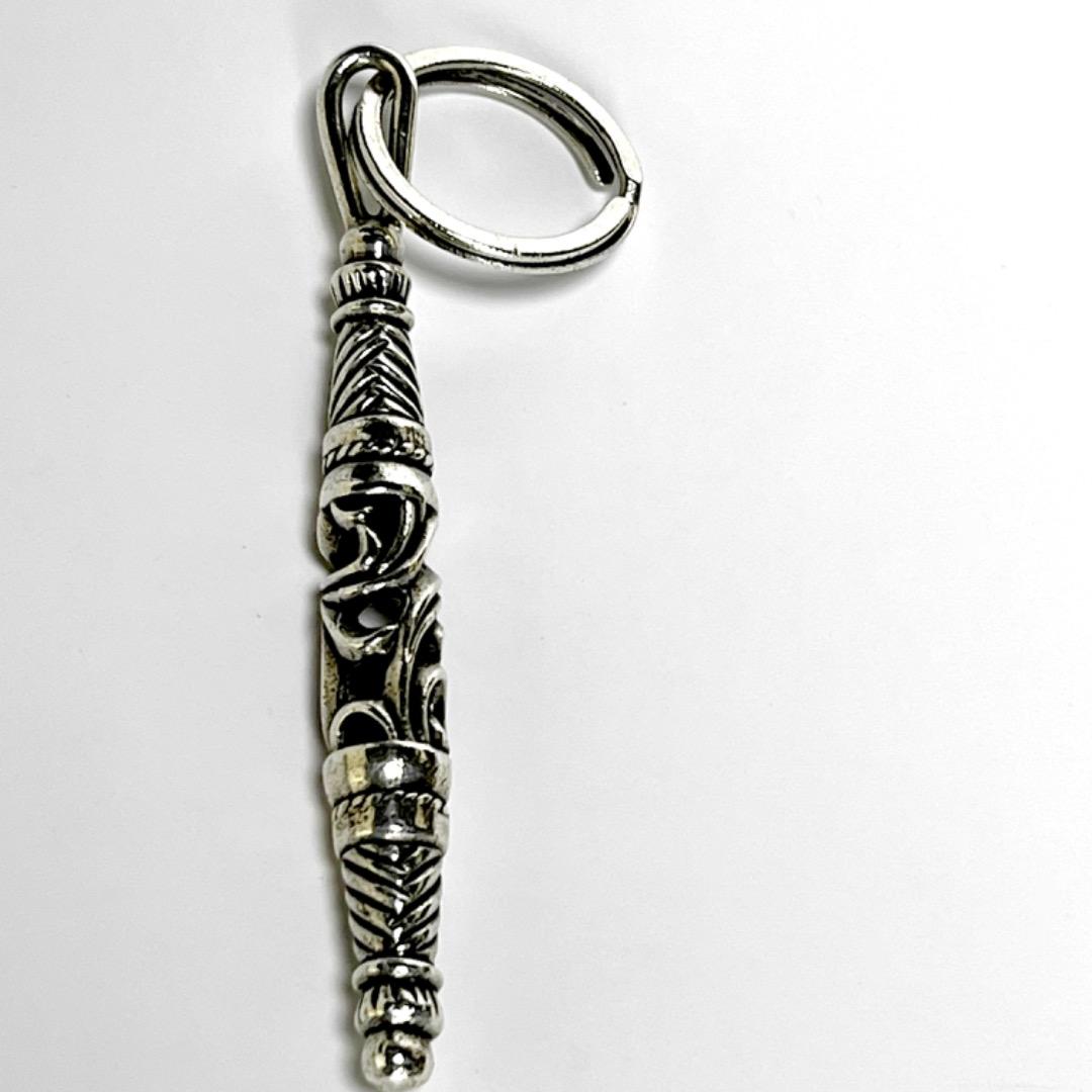 正規 クロムハーツ SMALL ROLLER スモール ローラー キーホルダー