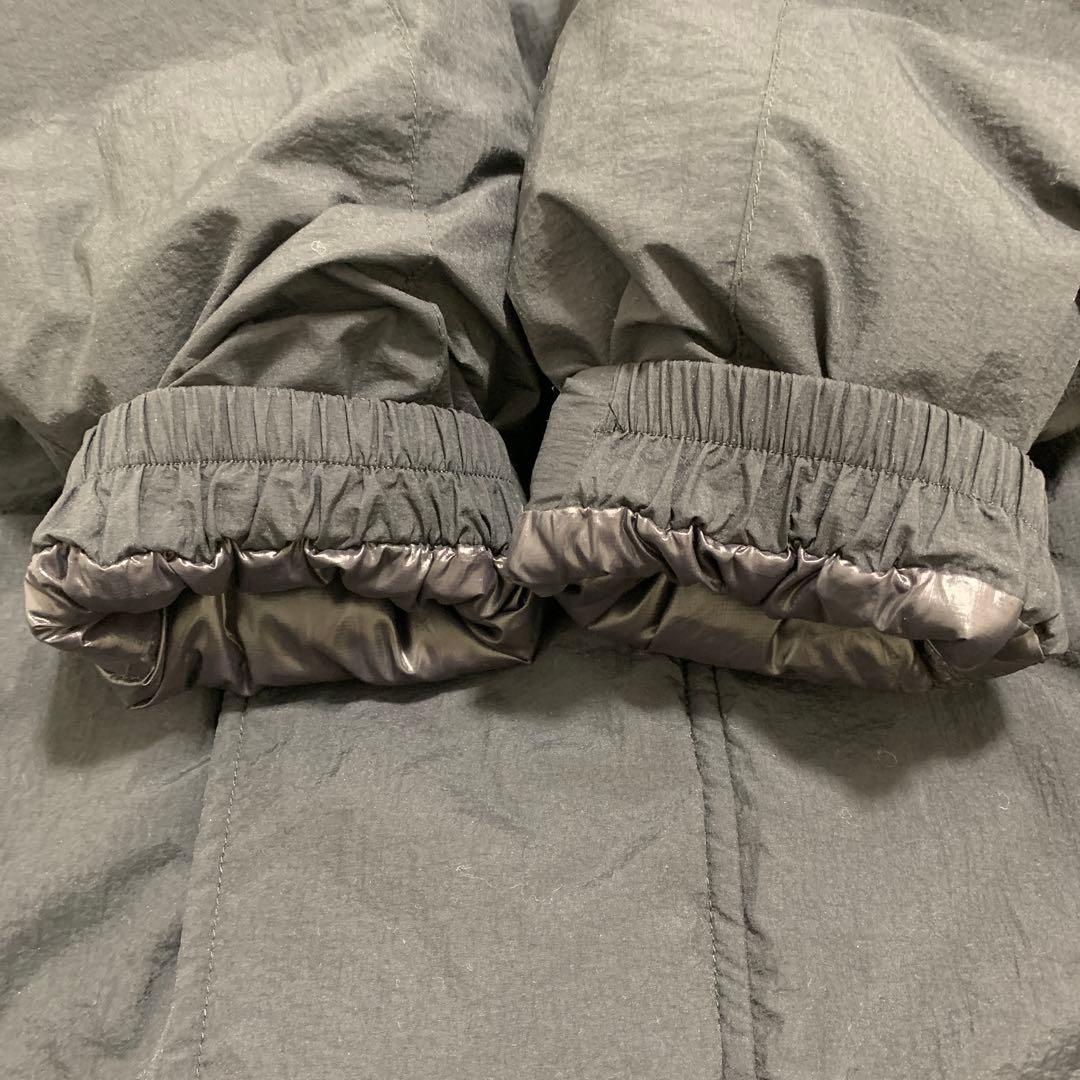 【ワイルドシングス】メンズ　モンスターパーカー　ダウンジャケット　黒　Ｌ