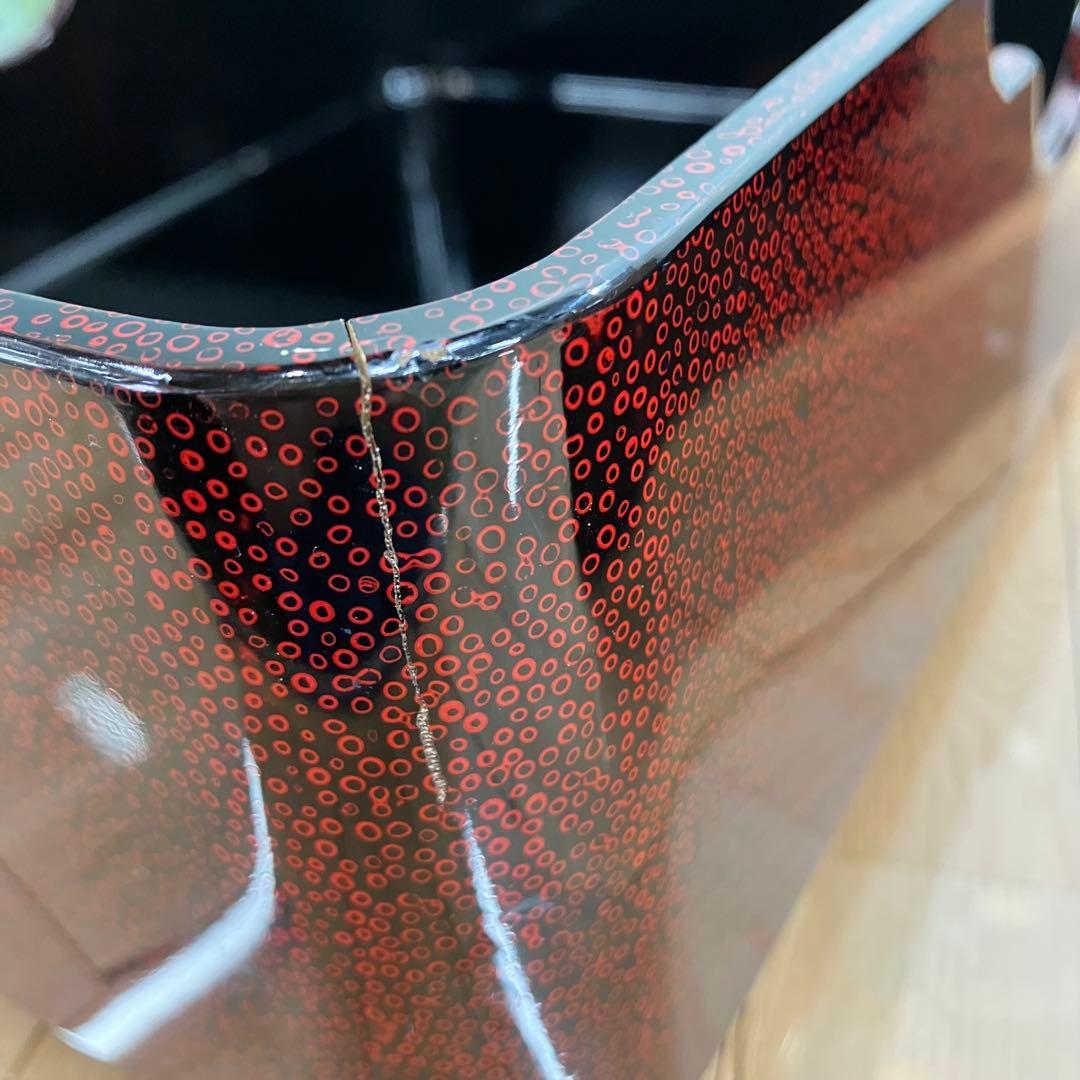 津軽塗の七々子塗　文箱