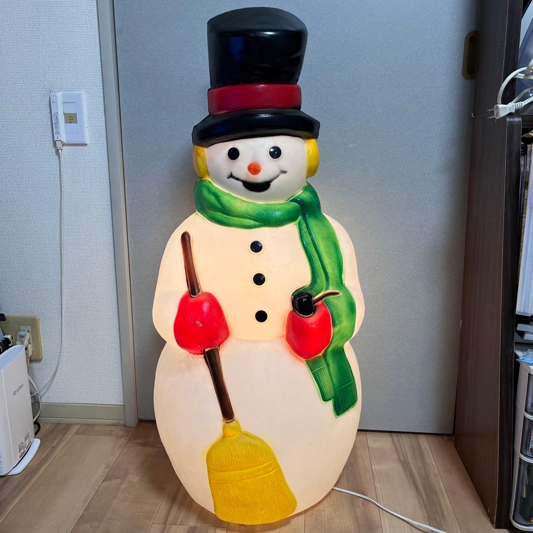 スノーマンガーデンライト　クリスマス　雪だるま　イルミネーション　屋外仕様　特大