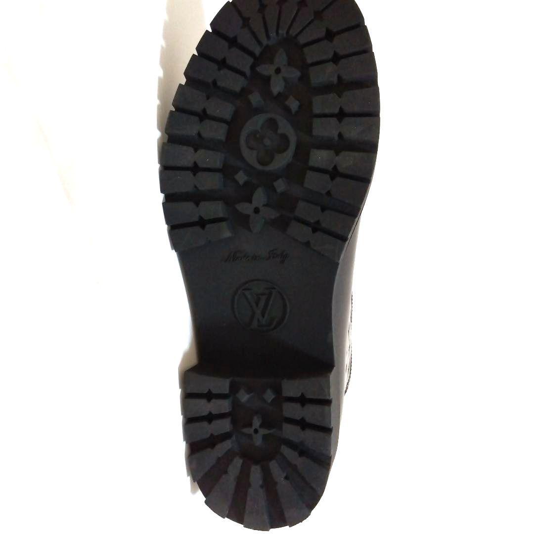 新品　未使用　LOUIS VUITTON ブラック長靴　ドロップス　38