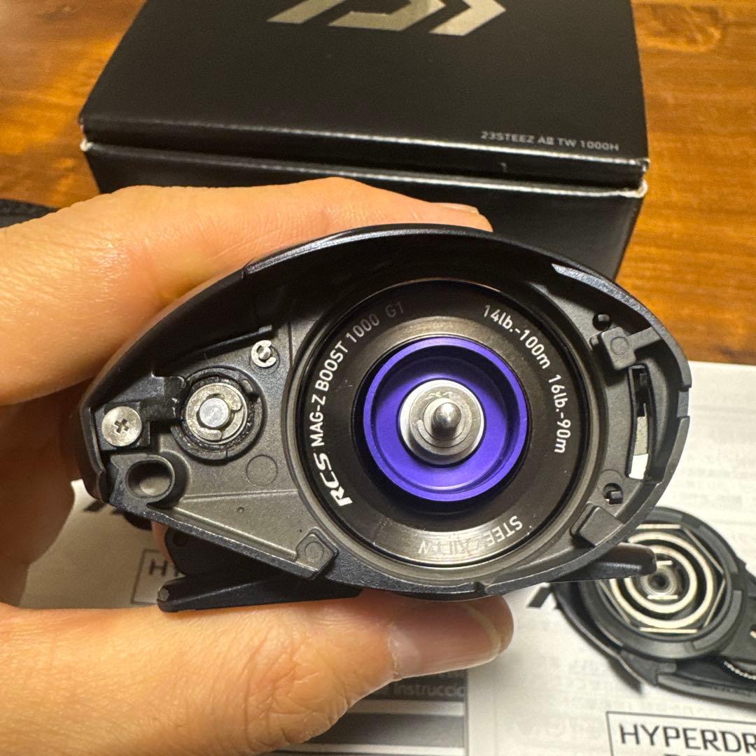 ダイワ スティーズ A2 TW 1000H SLPハンドルカスタム品