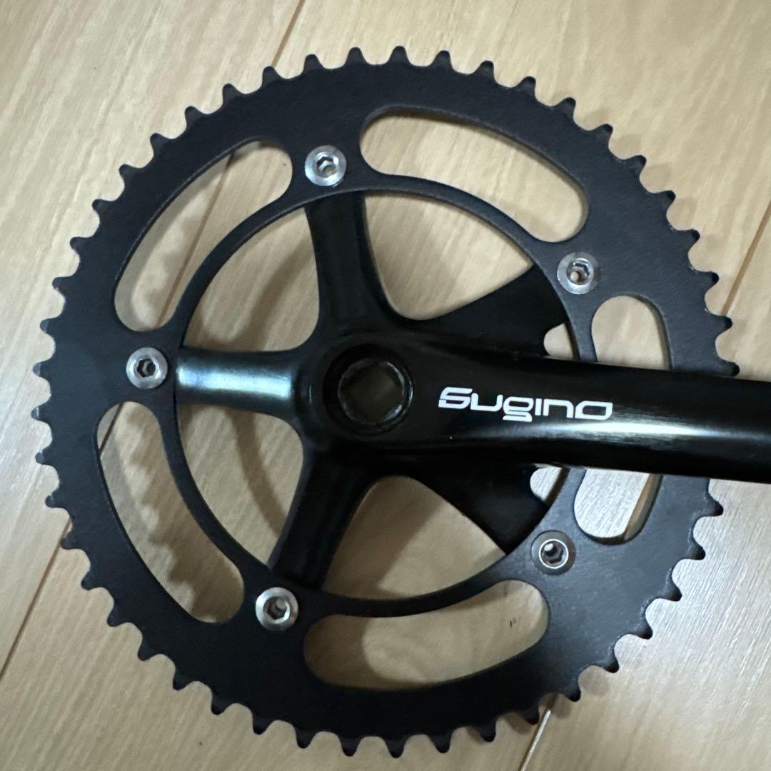 FUJI TRACK ARCV 純正Suginoシングルクランクセット