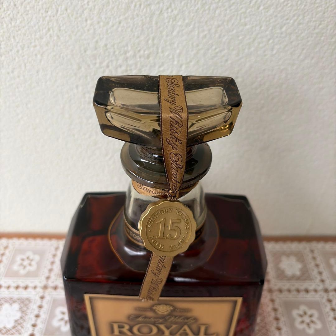 未開封　サントリーローヤル 15年 ゴールドラベル750ml 、いいちこ セット