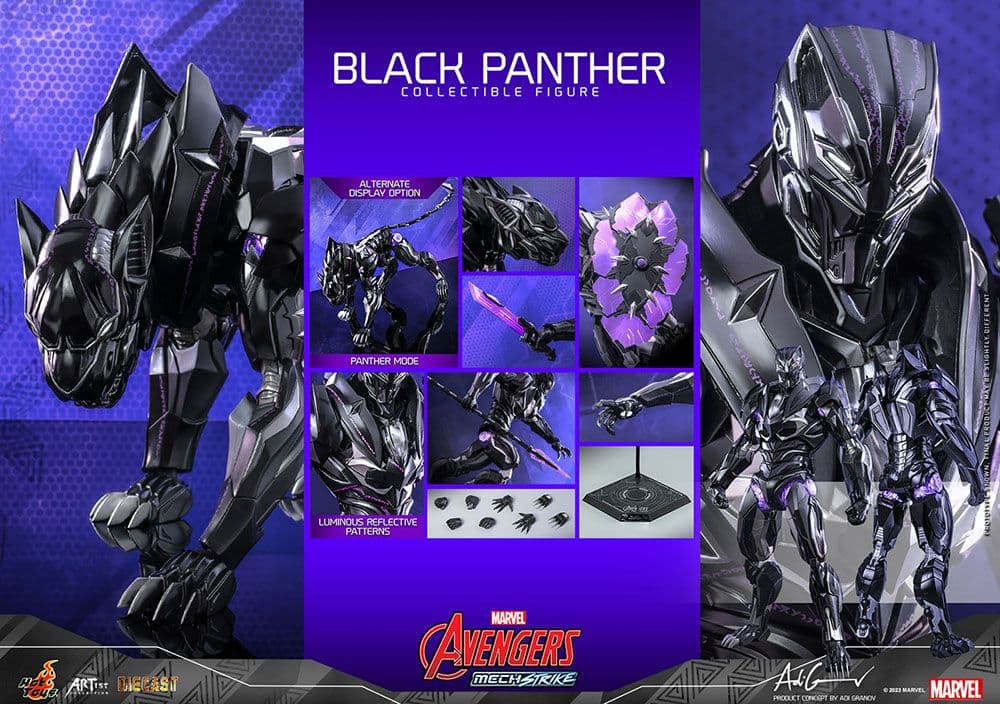★新品★ブラックパンサー Avengers Mech Strike フィギュア