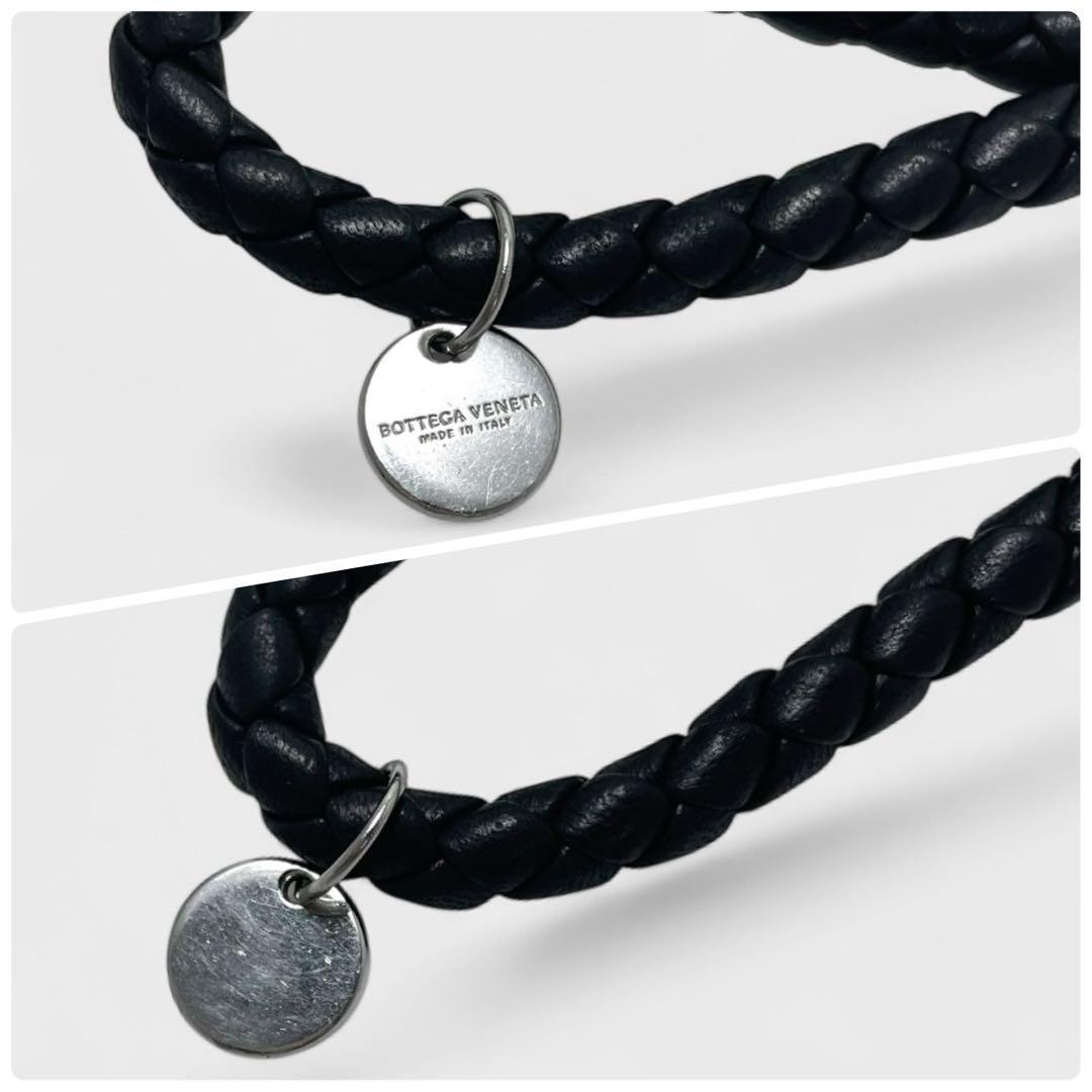 BOTTEGA VENETA ボッテガヴェネタ イントレチャート キーリング 革