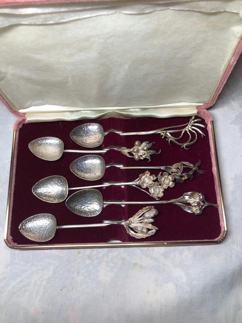 925銀製コーヒースプーンセット