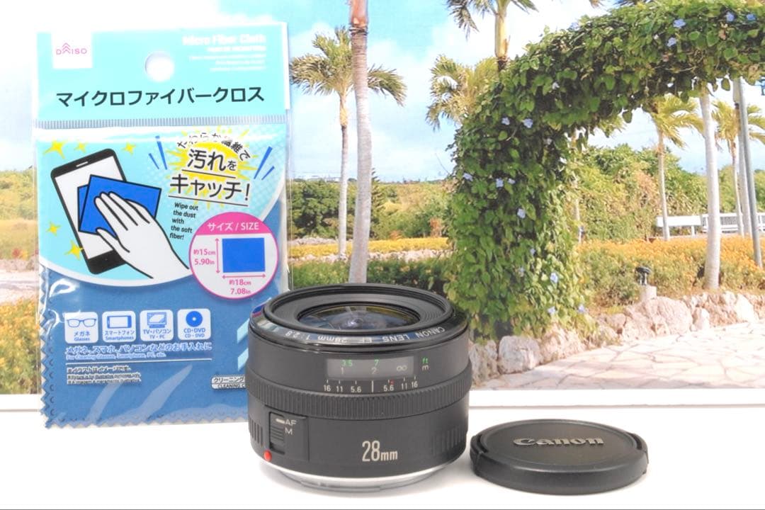 ✨単焦点レンズ✨Canon EF 28mm F2.8 広角 ダイナミック 美品