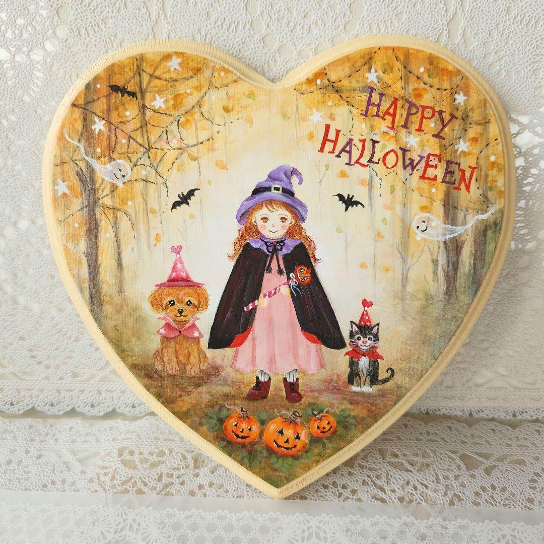 G*A様 トールペイント作品　ハロウィン