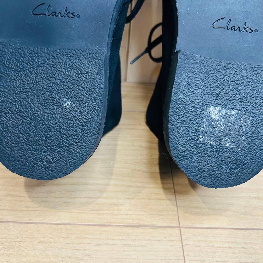 【極美品】Clarks クラークス Desert Boot Evo 黒 25cm