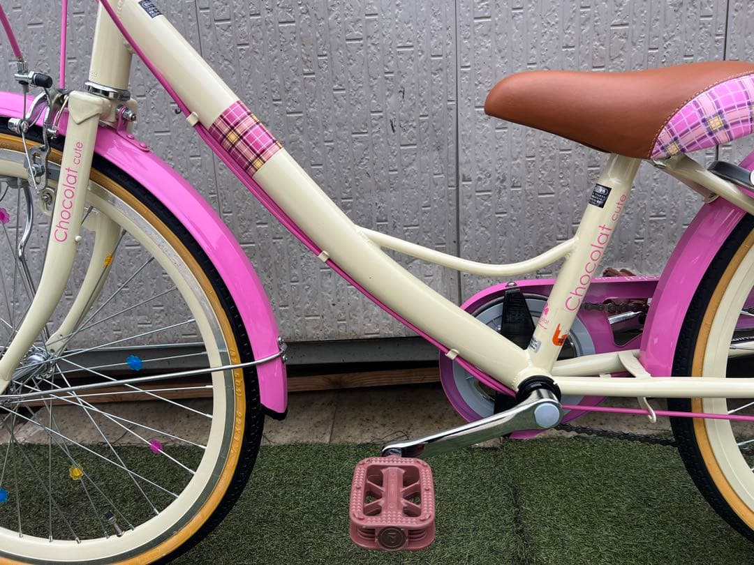 Chocolat cute 自転車　キッズ自転車　女の子　6ギア　22インチ