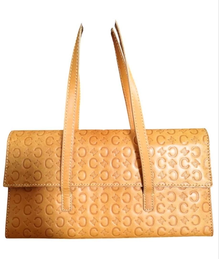 【バラクサ】CELINE セリーヌ ハンドバッグ Cマカダム オールド