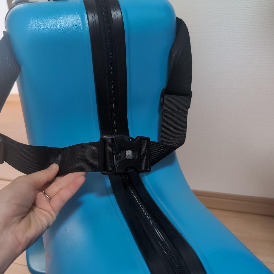 NORICCO ノリッコ 子どもが乗れるキャリーケース スーツケース 青