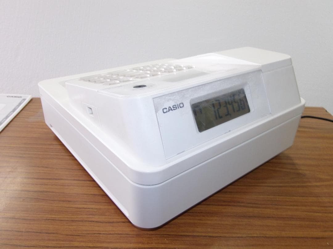 カシオ SR-G3 2022年製 適格簡易請求書対応 レジスター 250728