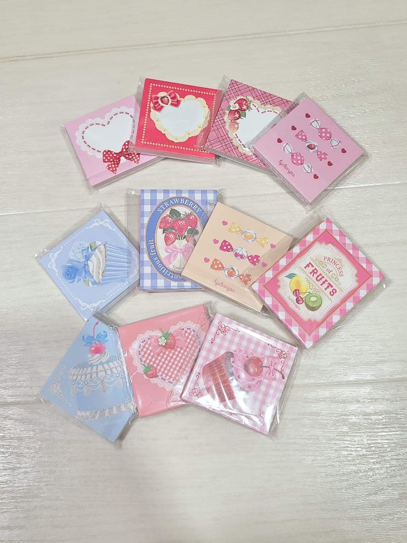 メモ帳　セット　国内作家　hydrangea様 デザインペーパー