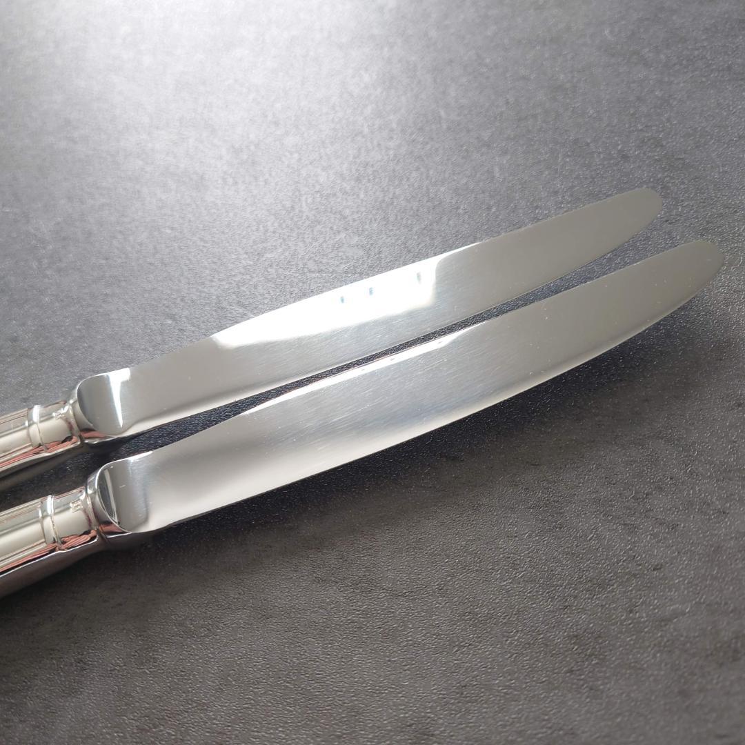 希少 美品 クリストフル アルビ テーブルナイフ 2点
