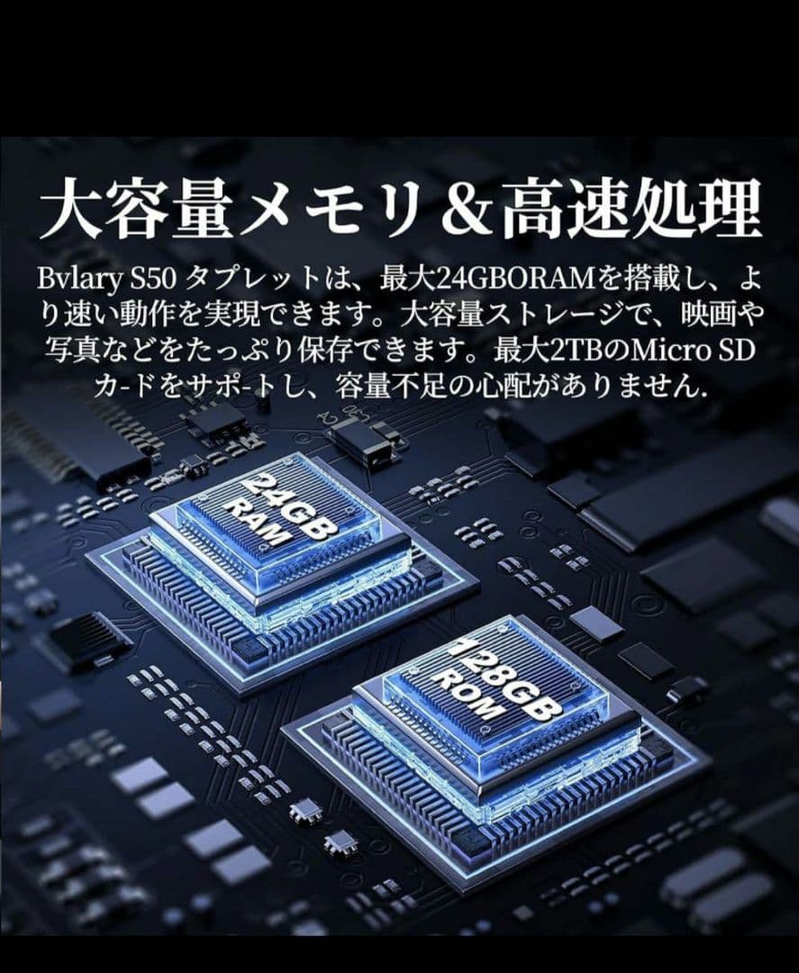 Android 15 タブレット 10インチ Wi-Fiモデル】S50 セット版