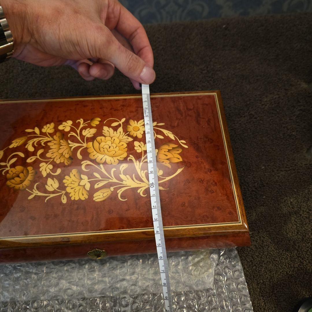 REUGE 花柄彫刻 木製アクセサリーケースセット