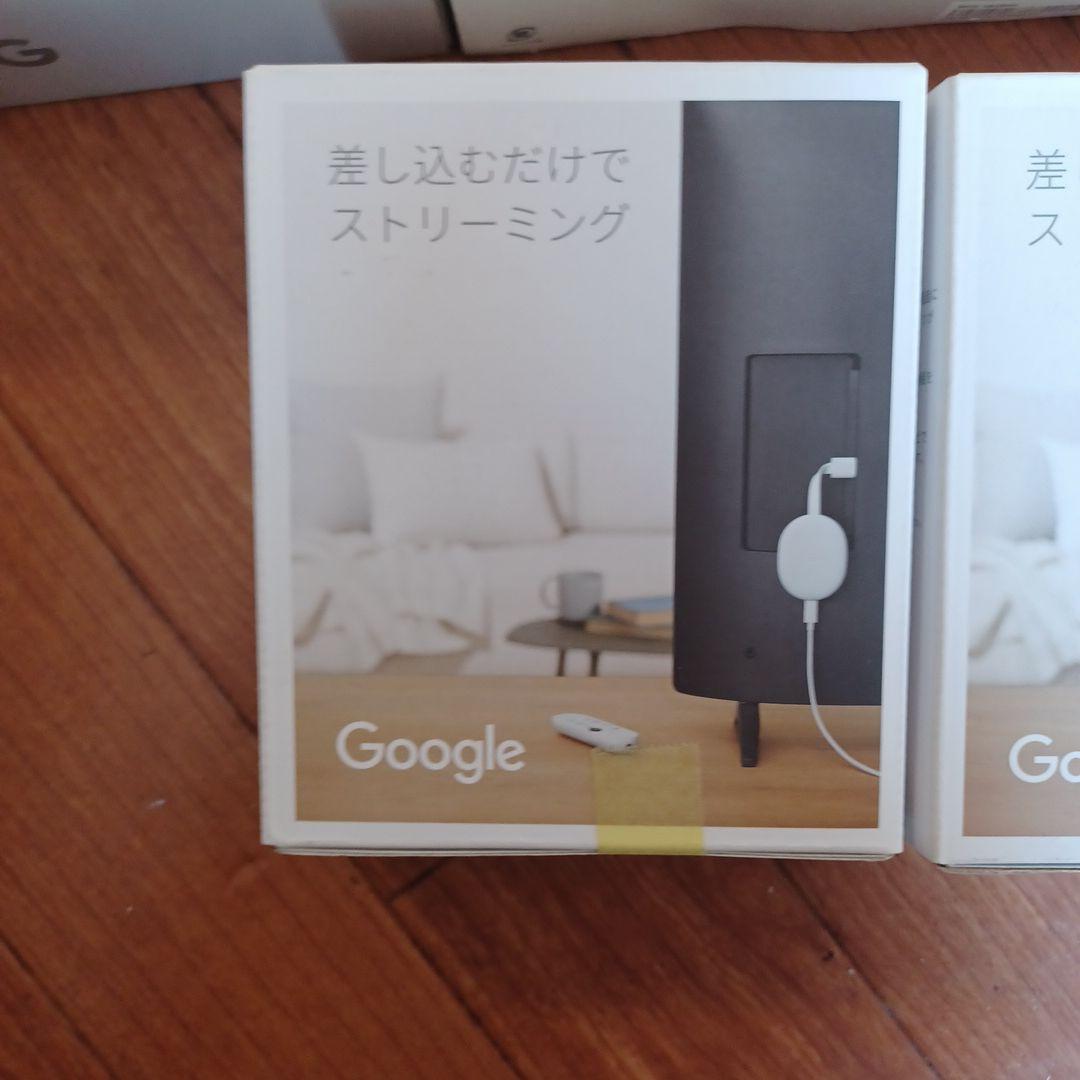 Google TV Streamer 4K 3台 & Chromecast 3台