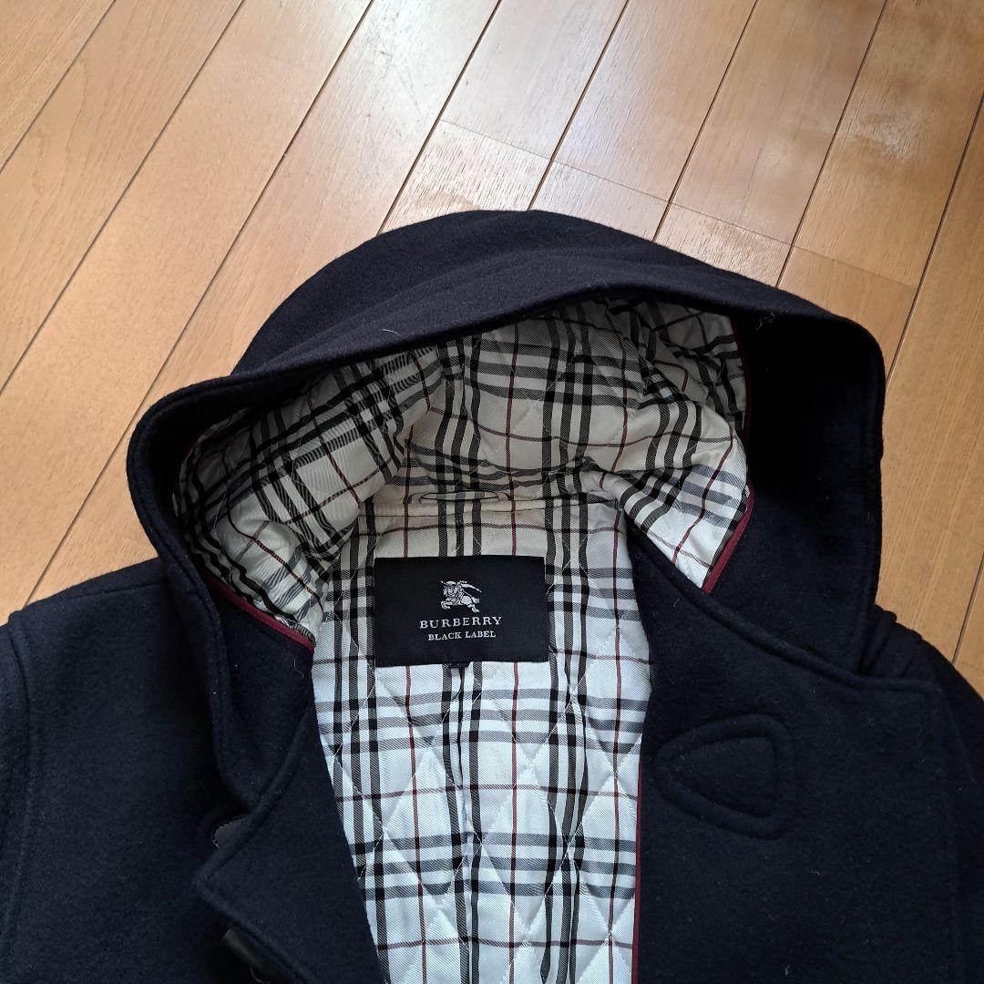 BURBERRY BLACK LABEL ネイビー ダッフルコート