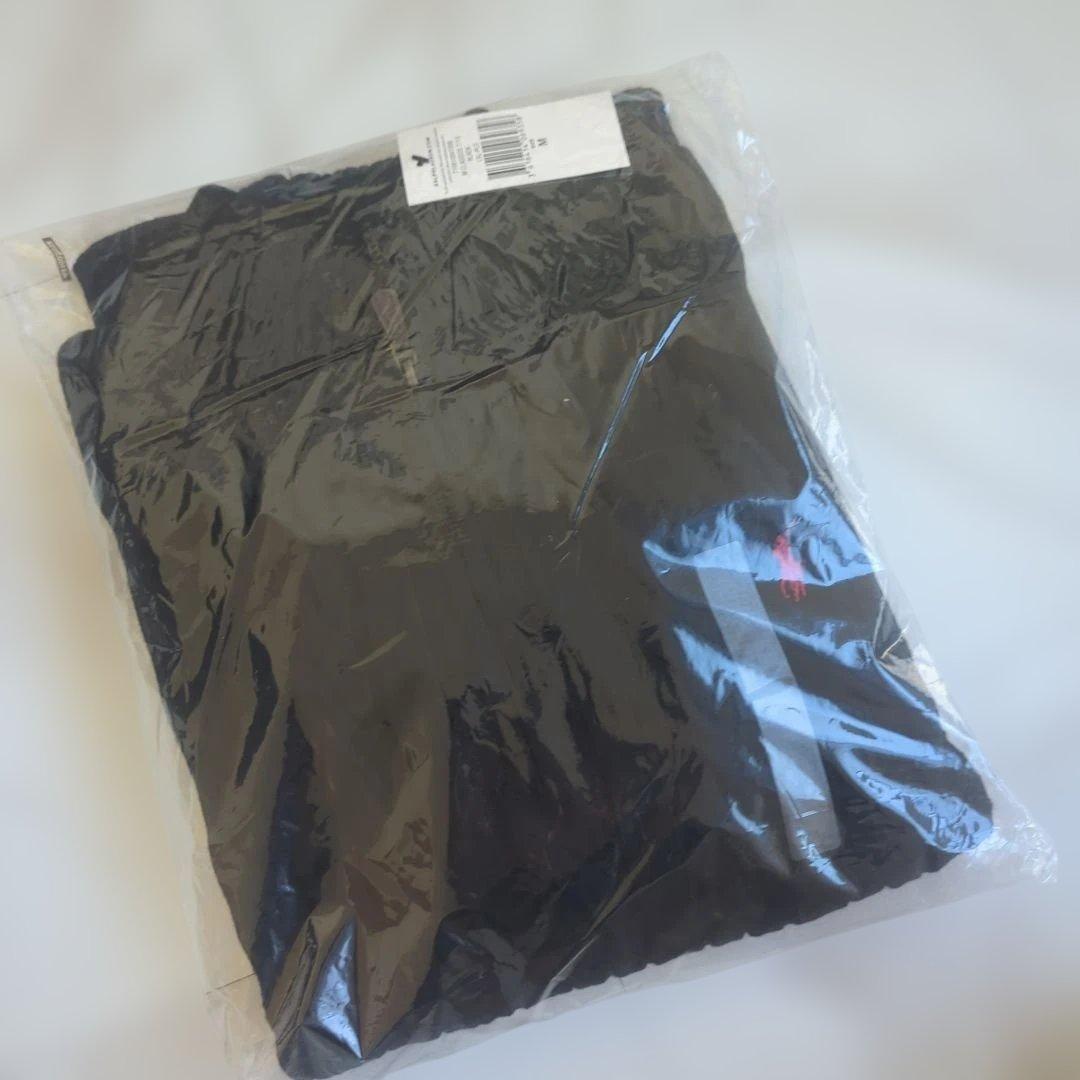 【新品】ポロラルフローレン ハーフジップ ケーブルニット ブラック M