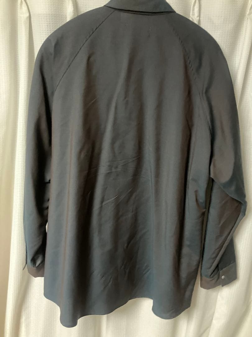 トップス Wool & Kid mohair Tropical regular shirt