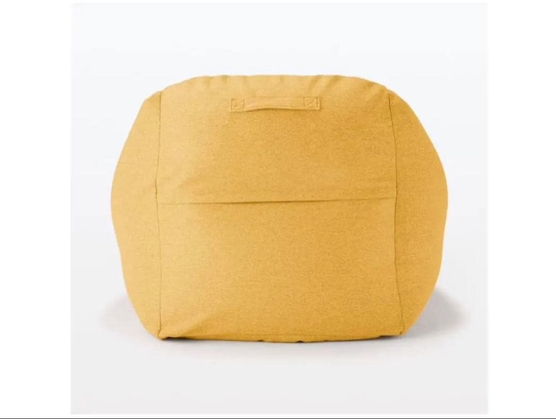 未使用　完売品　無印良品　空気でできたソファ イエロー