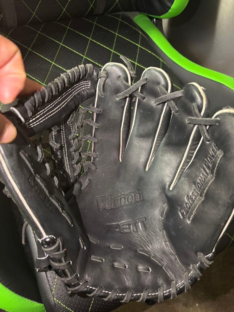 ZETT ゼット　グローブ 軟式用　使用浅