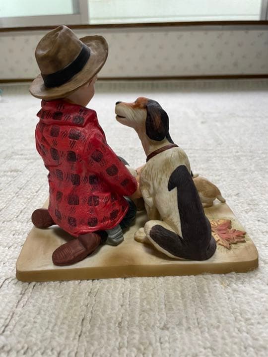 しんしん　ノーマン・ロックウェル　置物