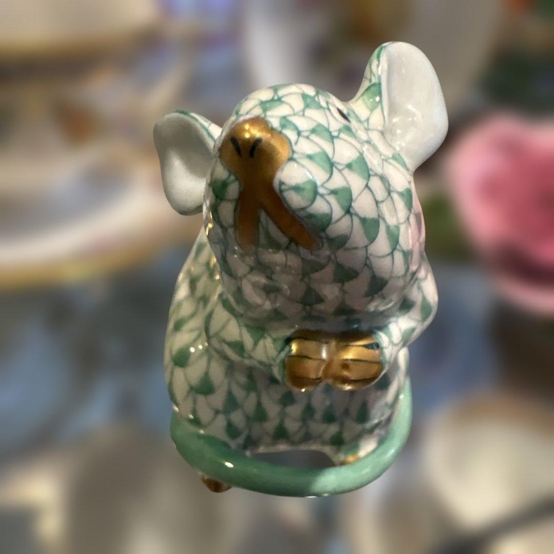 HEREND ヘレンド フィギュリン ネズミ　干支