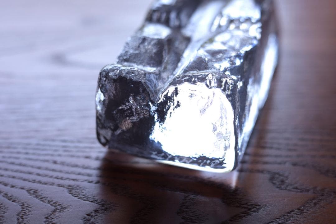 Erik Hoglund エリックホグラン ガラスオブジェ 熊 76332