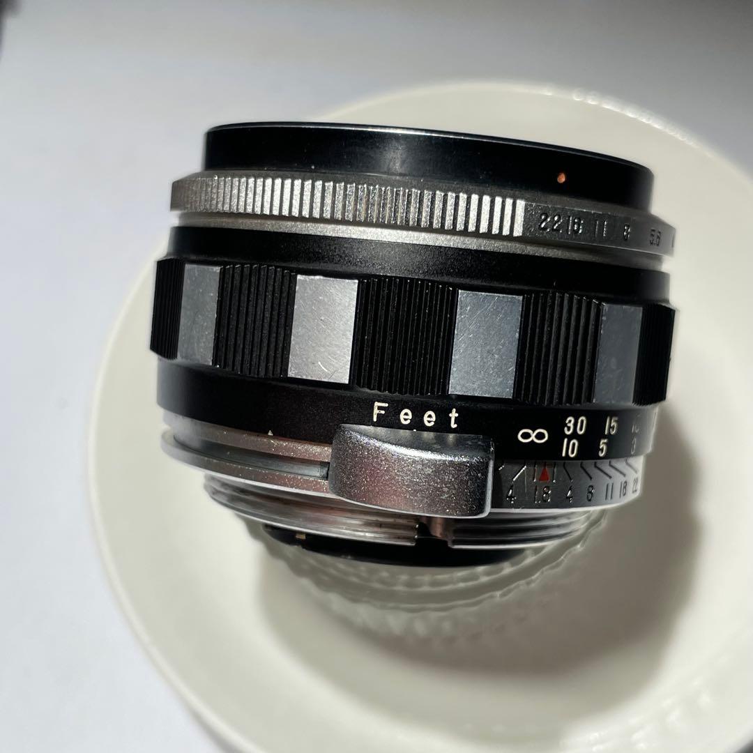 PENTAX auto takumar 55mm f1.8 ゼブラ m42