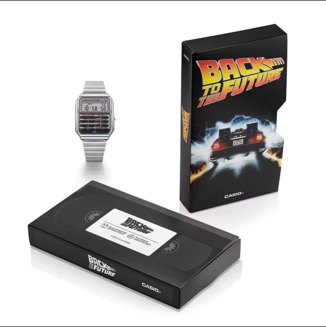 CASIO腕時計 BACK TO THE FUTUREコラボ カシオ　新品未使用