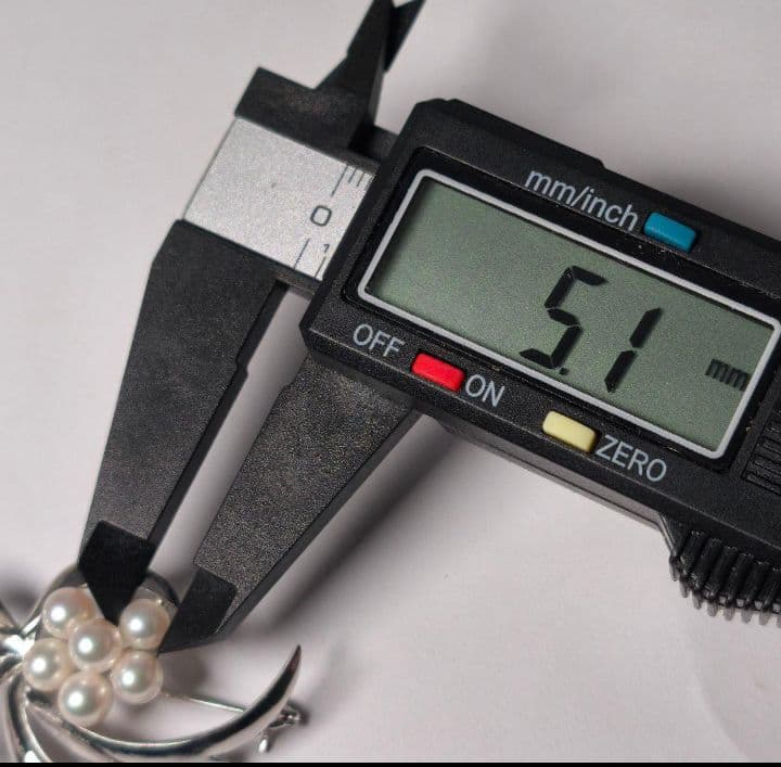 【美品 最高級!!】ミキモト ブローチ パール フォーマル 6珠 皇室御用達