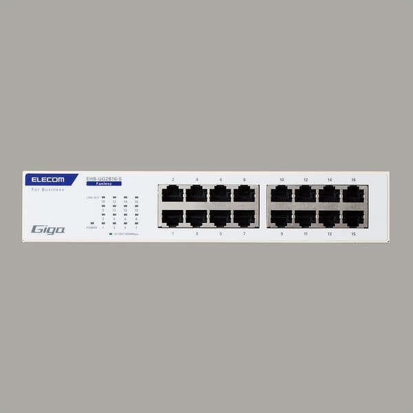 【新品未使用品】EHB-UG2B16-S　エレコム製、Giga HUB 箱のまま