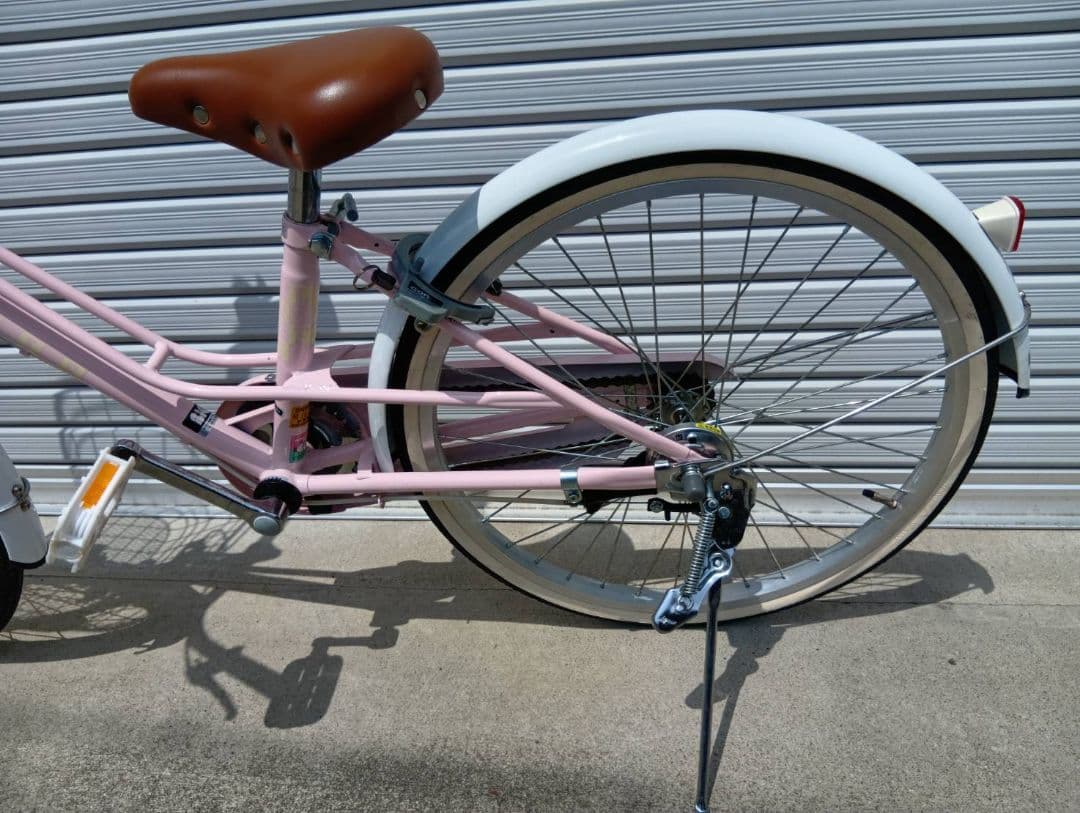 自転車　パステル　ピンク　くすみピンク22インチ　女の子　→引取り限定(岐阜県)