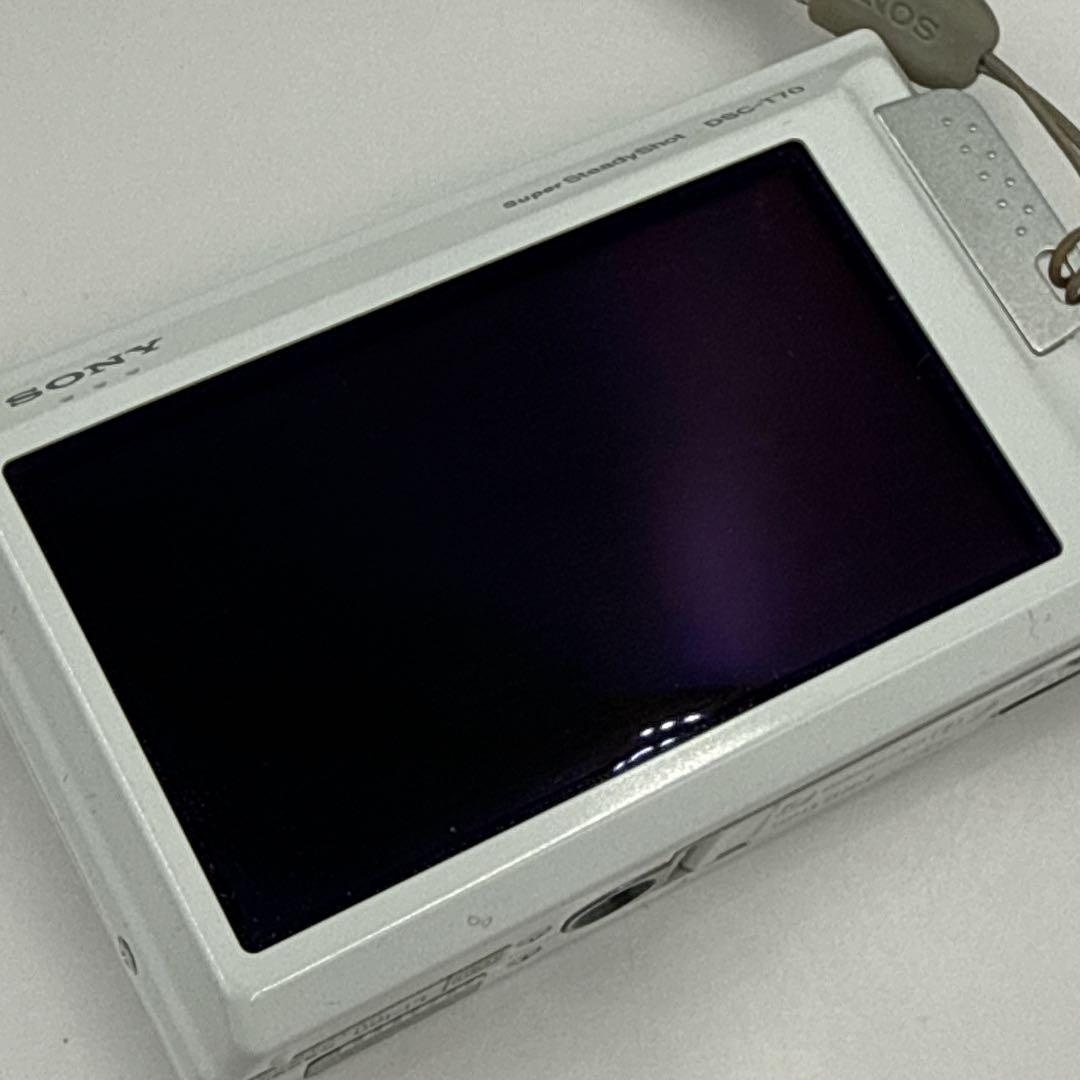 【美品】SONY Cyber-shot DSC-T70 デジカメ ホワイト